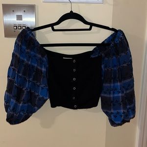 Urban Outfitters Cropped Corset Top